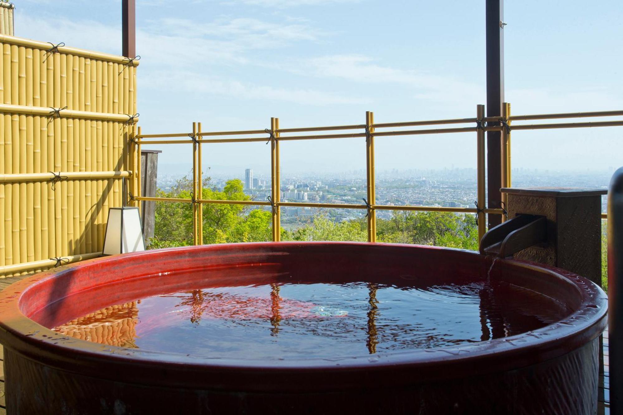 山荘 風の杜 Sanso Kazenomori Hotel Minoh Exterior foto