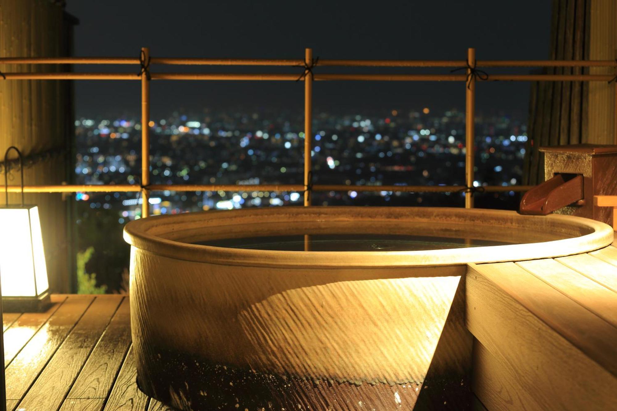 山荘 風の杜 Sanso Kazenomori Hotel Minoh Exterior foto