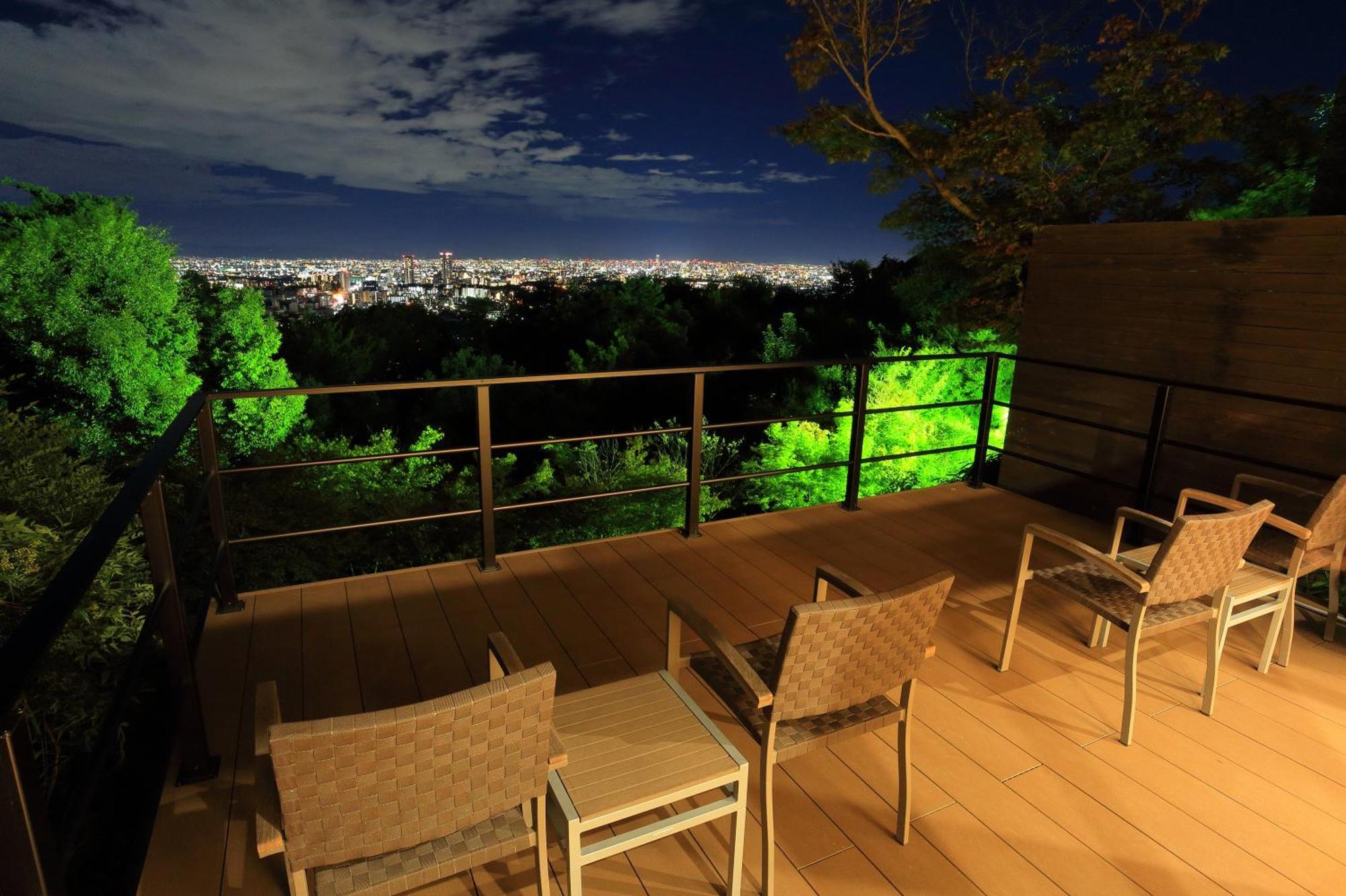 山荘 風の杜 Sanso Kazenomori Hotel Minoh Exterior foto